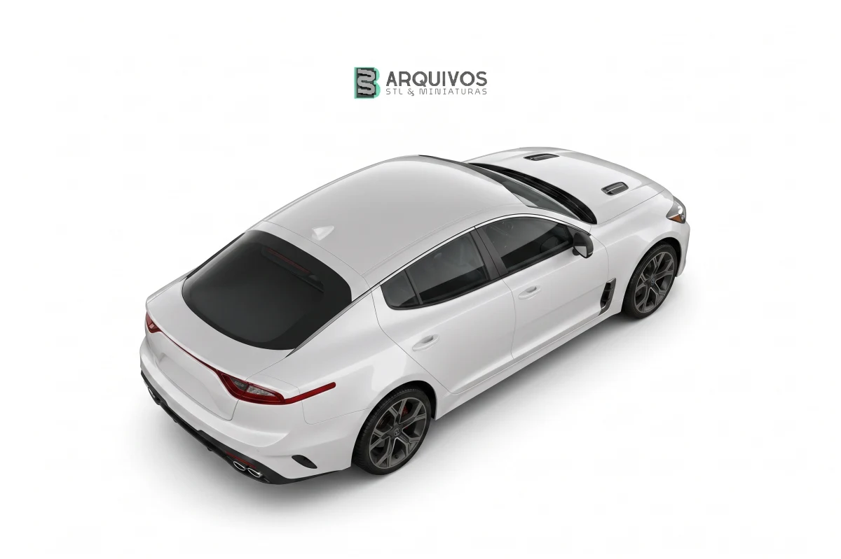 Modelo 3D STL - Kia Stinger GT 2020 — foto 3